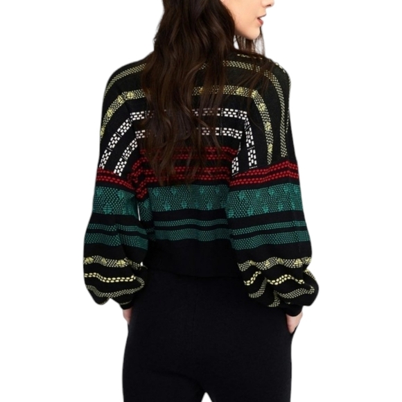 525 America Green Red Yellow White Pullover Sweater - Picture 4 of 12